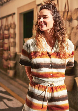 Женские летние шорты из жатки ESMARA  фото 4