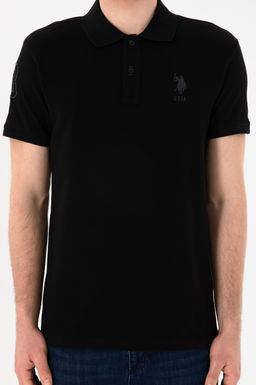Erkek Siyah Basic Ti__rt Sepette S_rpriz _ndirim - U.s. polo assn фото 7