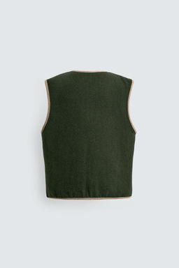 REVERSIBLE WAISTCOAT HARRY LAMBERT FOR ZARA X DISNEY  фото 2