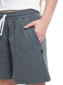 Шорты для девочки 22-4356 эвкалипт