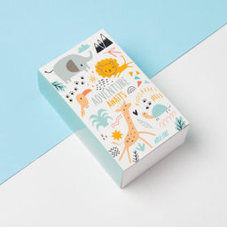 Носки для мальчика «Крошка Я. Сафари», набор 4 пары, белые, 8-10 см