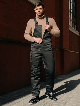 Полукомбинезон утепленный Ветер MIX BLUE