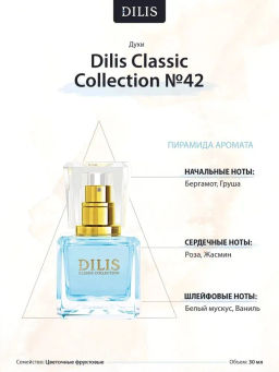 Dilis №42 Духи экстра Classic Collection 30 мл  фото 2