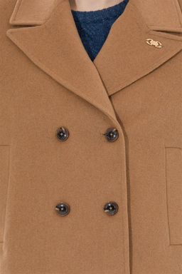 U. S. Polo Assn Женское пальто цвета верблюжьей шерсти - U.s. polo assn фото 13