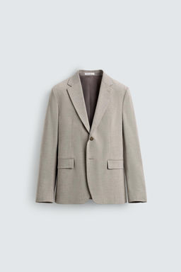 TEXTURED SUIT BLAZER - Zara фото 7