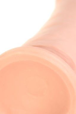 Реалистичный вибратор RealStick Elite Vibro Liam, TPR, телесный, 7 режимов вибрации, 18 см