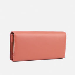 Кошелёк на магнитах, цвет пудровый - Simaland фото 2