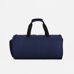 Сумка спортивная на молнии, отдел для обуви, длинный ремень, цвет синий - Simaland фото 3