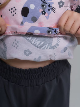 Костюм Лето ленивые котики-фуме - Sovalina фото 28