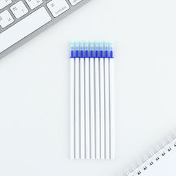 Набор ручка гелевая со стираемыми чернилами + 9шт стержней Аниме, синяя паста, 0,5 мм - Artfox фото 5