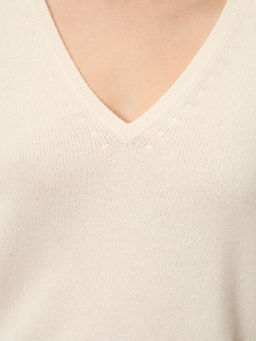 Джемпер женский из кашемира 3060 кремовый