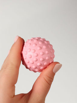 Цена за 2 шт. Массажёр для тела, универсальный, d=5 см, розовый