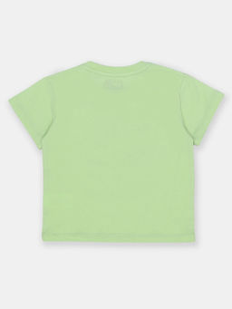 CRB wear/CSBG 63772-37-396 Футболка для девочки,зеленый/Ex.Cherubino фото 2