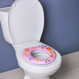 Сиденье для унитаза детское Доляна «Зверята», 27×29 см