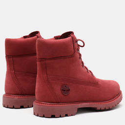 Ботинки Timberland 6 Inch Premium Boot WP красные  фото 4