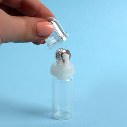 Мезороллер со флаконом для сыворотки, 64 иглы, 0,25/0,5/1 мм, флакон 10 мл, цвет прозрачный - Simaland фото 7