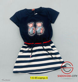 Базовое платье для девочки - Bruno фото 2