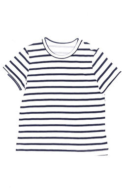 Футболка М42002бс Белый-синий