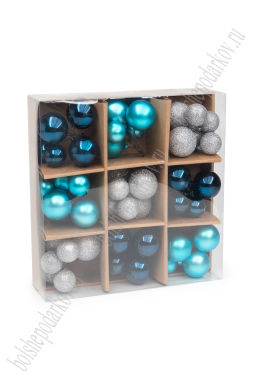 Набор шаров на проволоке (54шт) SF-8007, микс №4 - Больше подарков фото 5