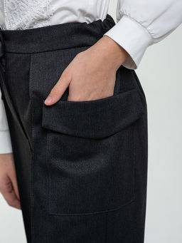 Школьные брюки для девочки Mooriposh, модель 0429
