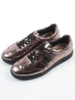 03-B6C-7MS BROWN/BRONZE Кеды женские (натуральная кожа) - Фабричный китай фото 5