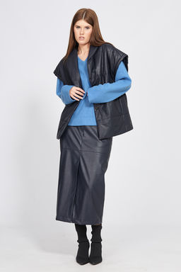 Жилет темно-синий - Eola фото 3