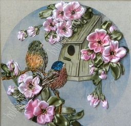 Лента атласная 1,2 см*25 ярд (10 бобин) SF-1360, розовый №093 - No name фото 2