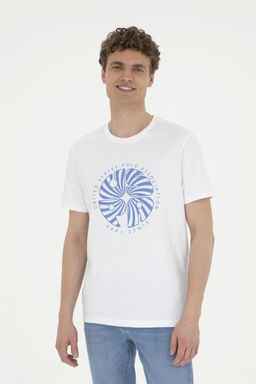 Мужская белая футболка