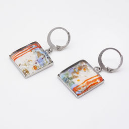 Серьги из муранского стекла RHYTHM LS2105 - Vloes фото 3