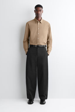 CAMISA DE POPEL?N DE ALGOD?N PIMA RELAXED FIT - H&m фото 10