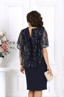 Платье Ninele 7508 синий фото 4