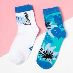 Носки женские KAFTAN Самой прекрасной, набор 2 пары, размер 36-39 (23-25 см)