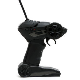 Джип «Вездеход», работает от аккумулятора, радиоуправление, дым, элементы из металла, чёрный