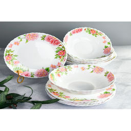 Набор столовый JEWEL Агнес 13 предметов 7001 (стеклокерамика) арт. ПС00112-48 - Полимербыт фото 2