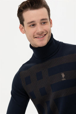 Мужской флот синий свитер Неожиданная скидка в корзине - U.s. polo assn фото 3