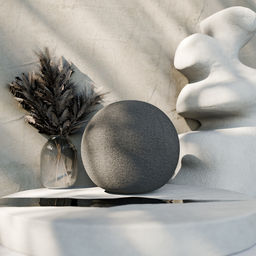 Подушка декоративная Этель Шар d=30. цв.темно-серый  фото 5