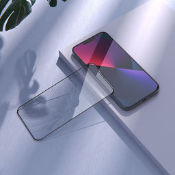 Защитное стекло Hoco A26, для iPhone 13 Pro Max, с защитной сеткой для микрофона, чёрное