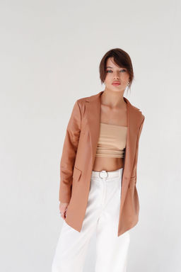 Жакет удлинённый с английским воротником - Martichelli фото 147