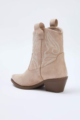 Koyu Kahverengi Suet Kovboy Kad?n Bot 
TAKAW26BO00066 - Trendyolmilla фото 23