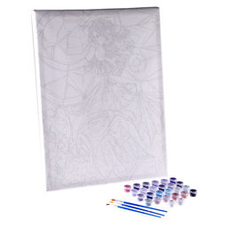 Картина по номерам на холсте с подрамником «Девушка в танце», 40×50 см