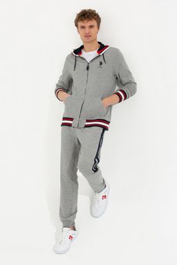 U. S. Polo Assn / Мужские серые меланжевые спортивные штаны