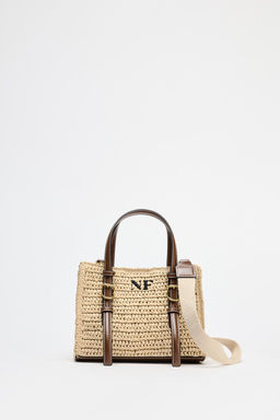 WOVEN MINI TOTE BAG - Zara фото 7