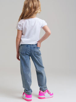 12522273 Брюки джинсовые для девочек - Playtoday фото 2