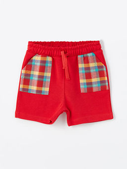 Beli Lastikli Bask?l? Erkek Bebek ?ort