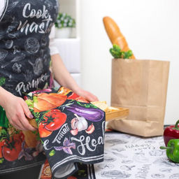 Полотенце Этель Delicious Fresh 40х70 см, 100% хлопок, саржа 190 гр/м2 фото 8