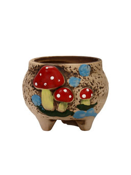 Кашпо "Грибы" 7 х 7 х 7 см