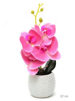 Цветочная композиция Орхидея 32 см / 0213-143 /уп 36/ - Галеонтрейд фото 4