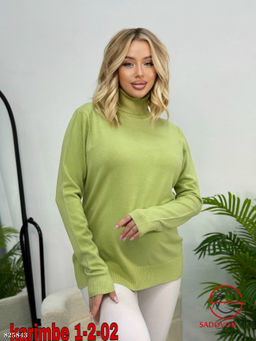 Водолазка женская однотонная