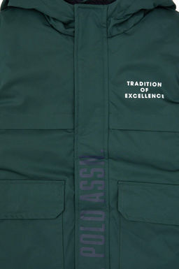 Erkek _ocuk Koyu Ye_il Kaban - U.s. polo assn фото 4