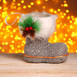 Конфетница «Сапожок», МИКС